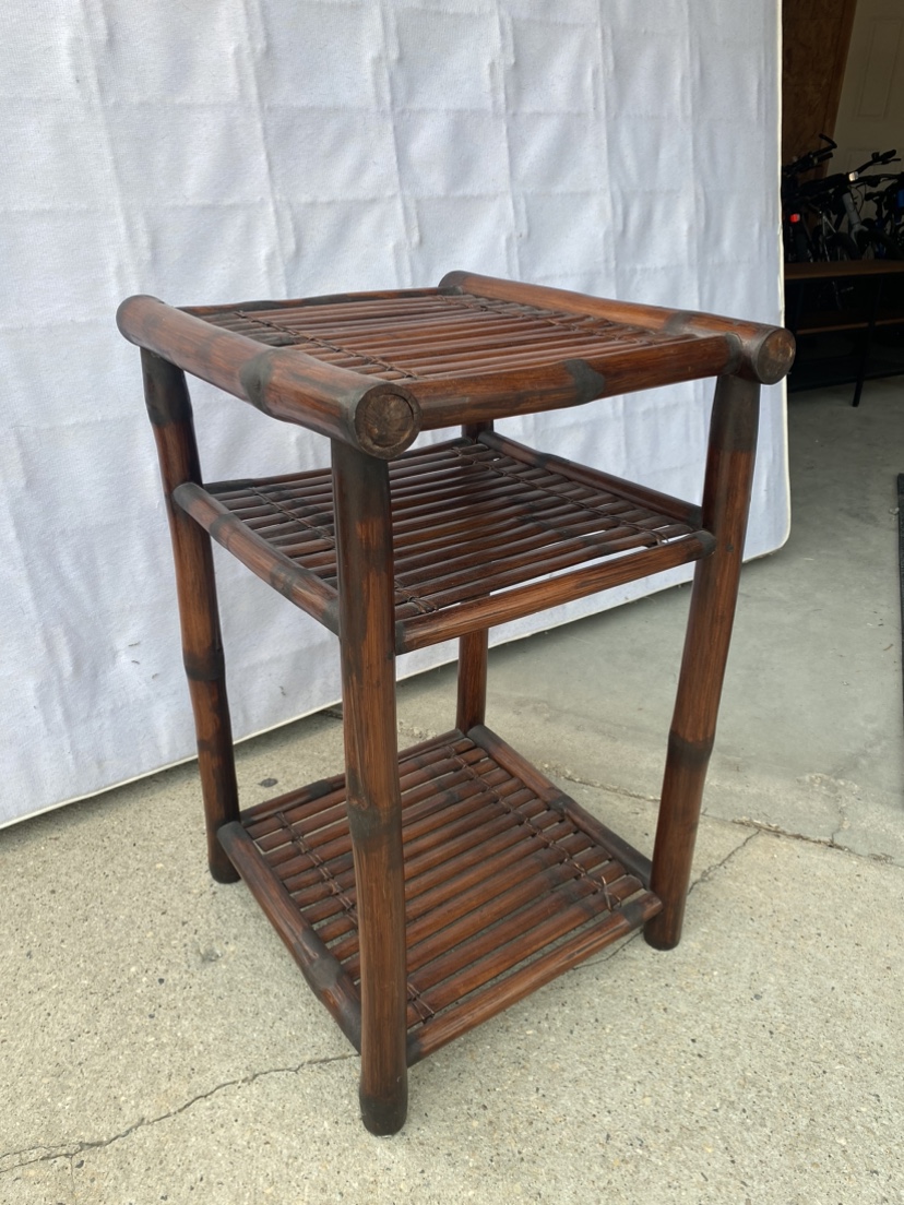 Bamboo Side Table