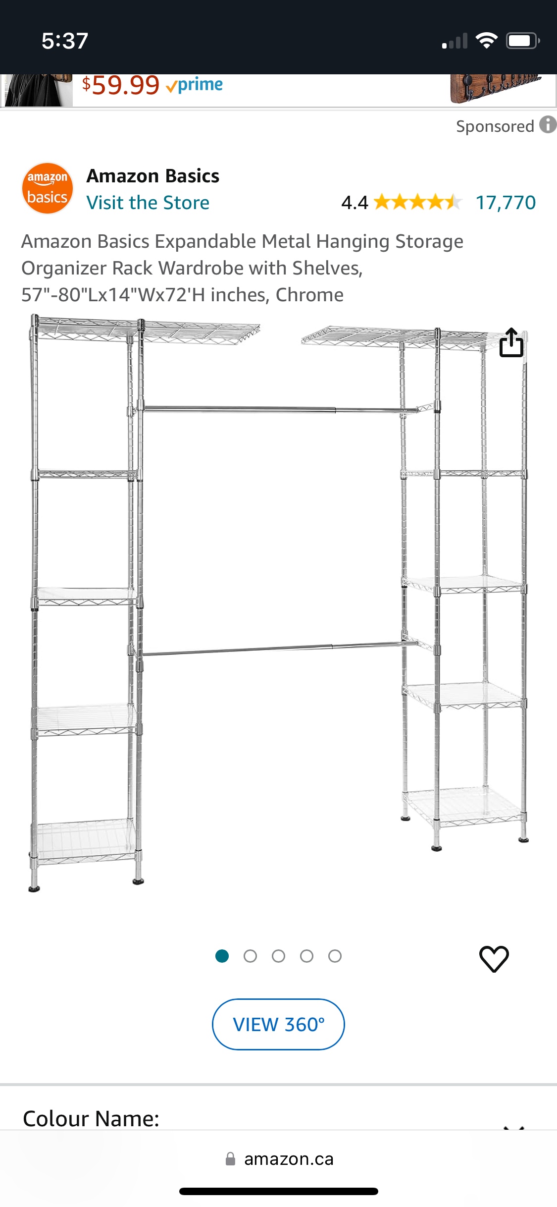 ✨Metal hanging storage🩷 - photo 5
