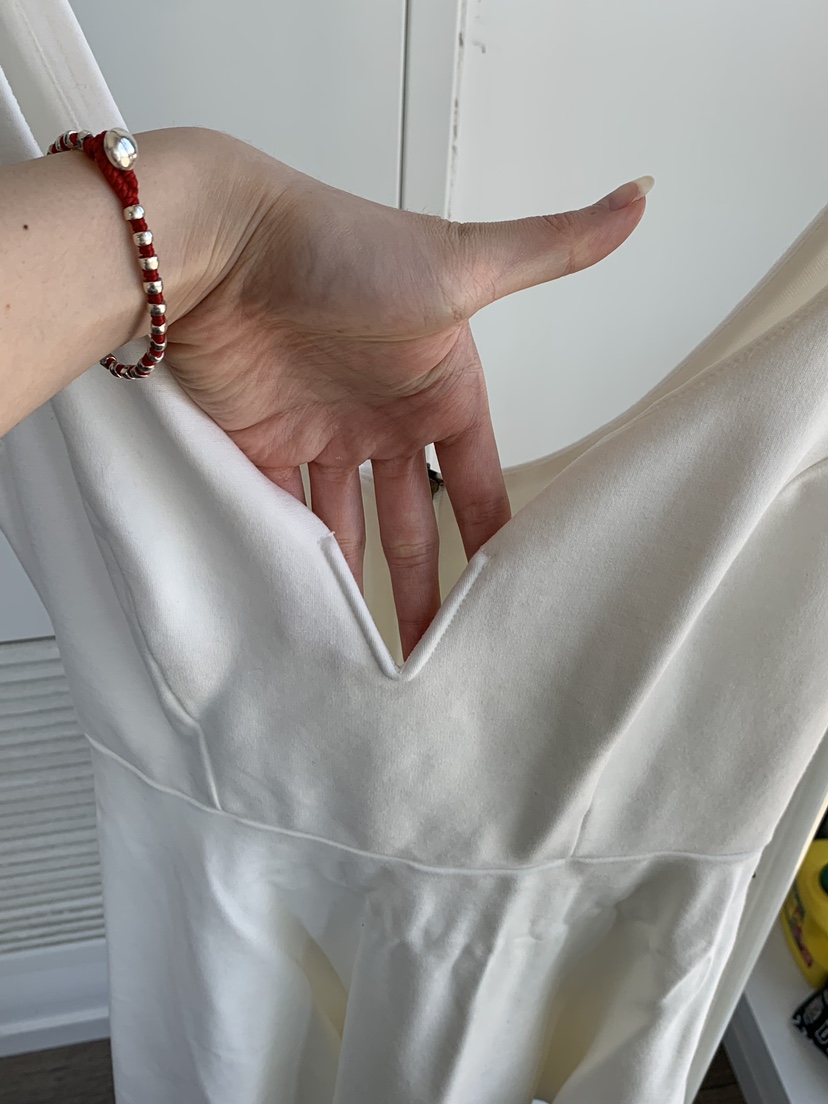 🪩White Flare Dress 🤍 image indicator(2)