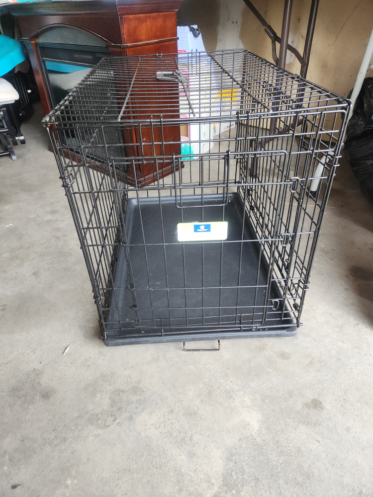 Top Paw 30" Double Door Folding Crate - photo 2