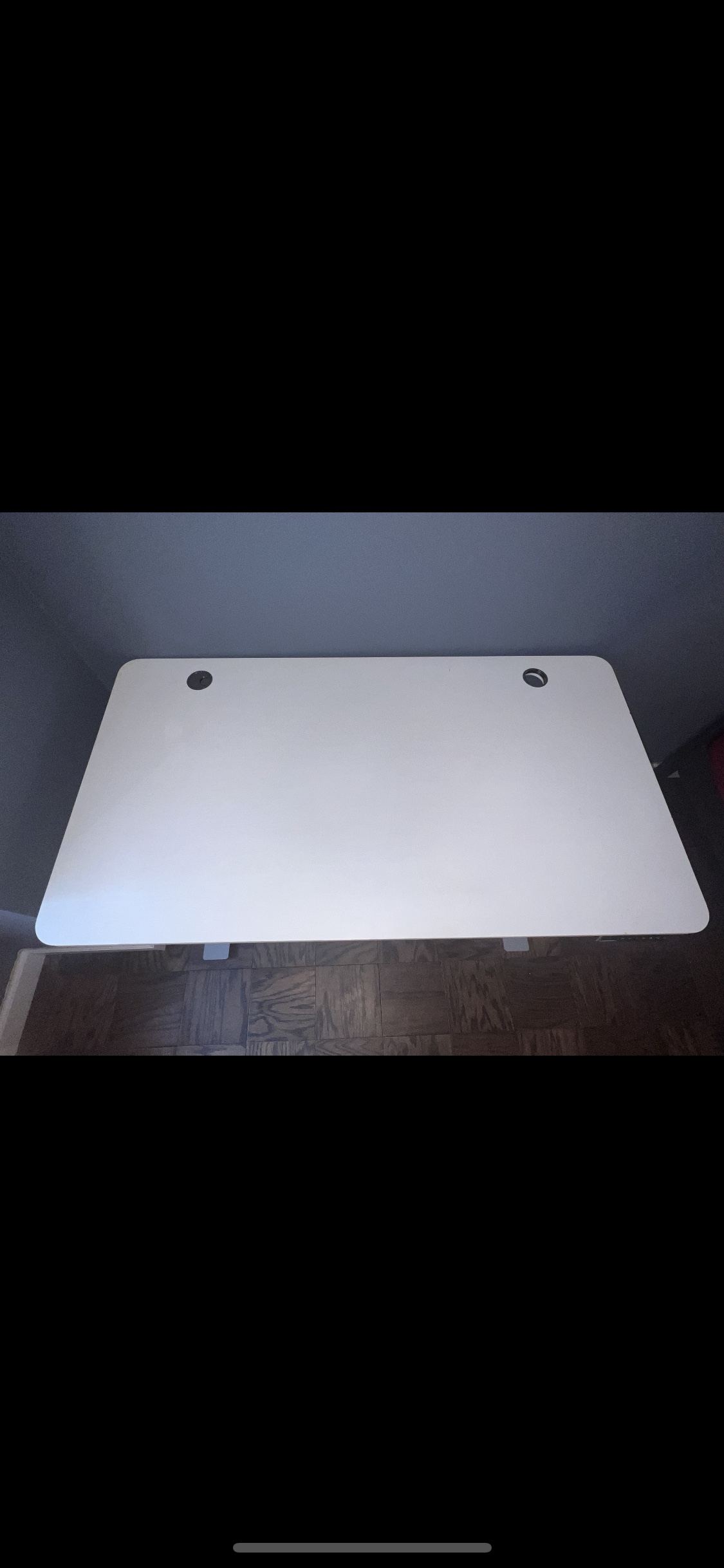 White Electric Standing Desk - photo 2