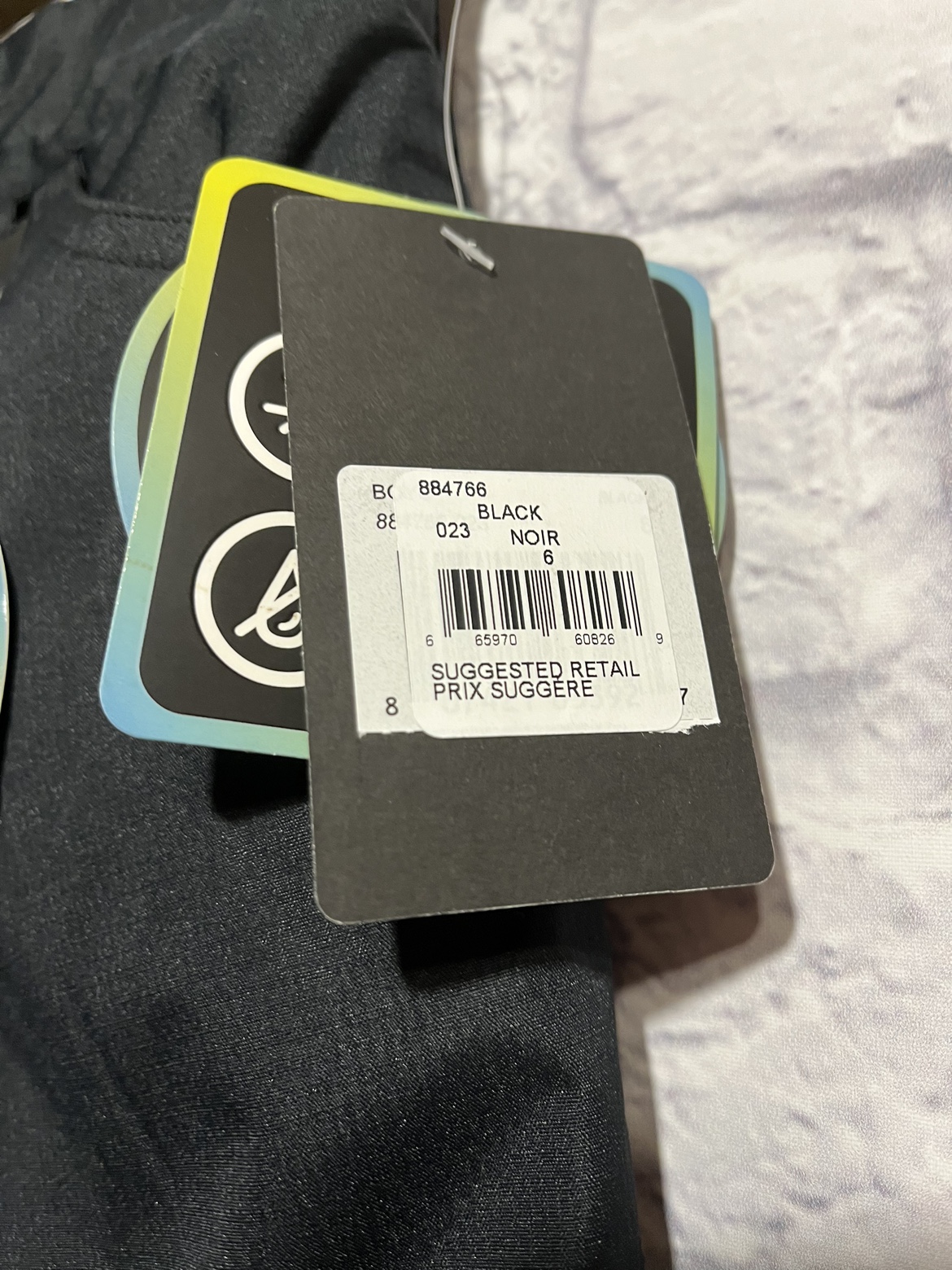 New Hurley Kids Snow Pants Size 6 image indicator(2)