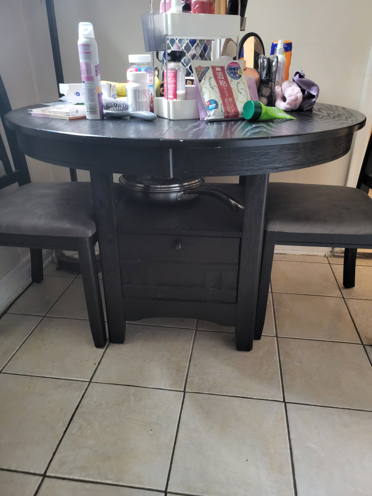 Kitchen dining table and chairs