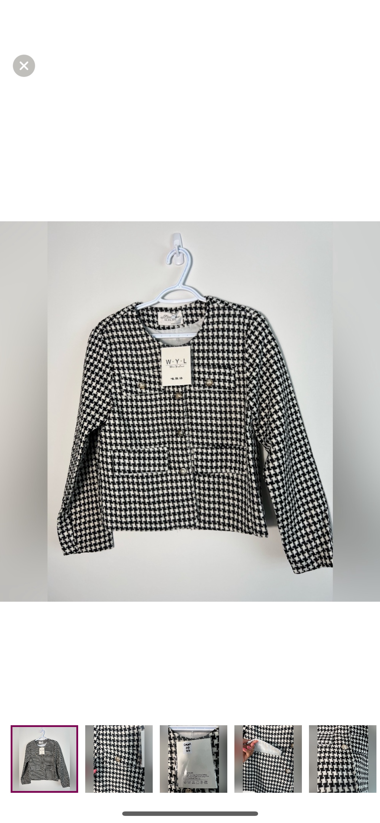 Black and White Blazer thumbnail