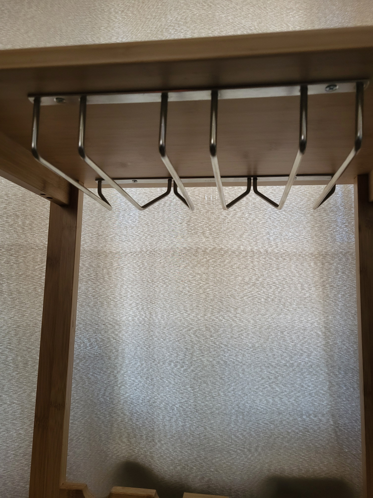 Bamboo wine rack - photo 2