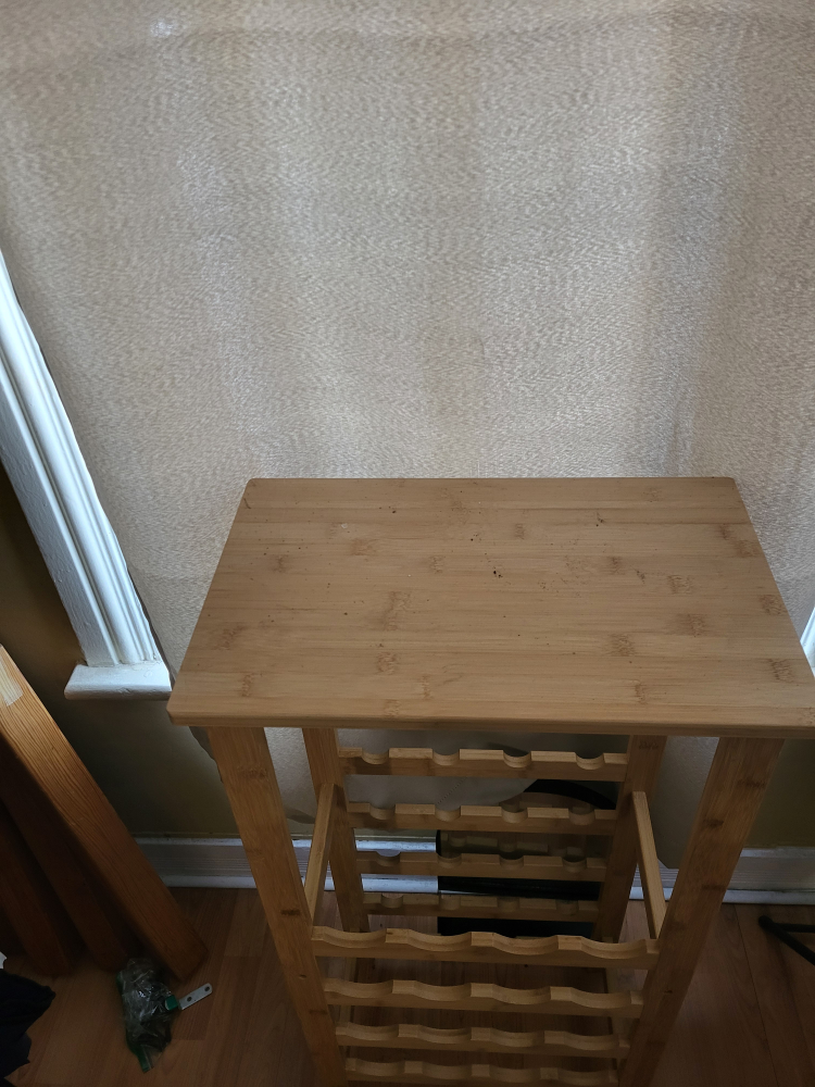 Bamboo wine rack - photo 4