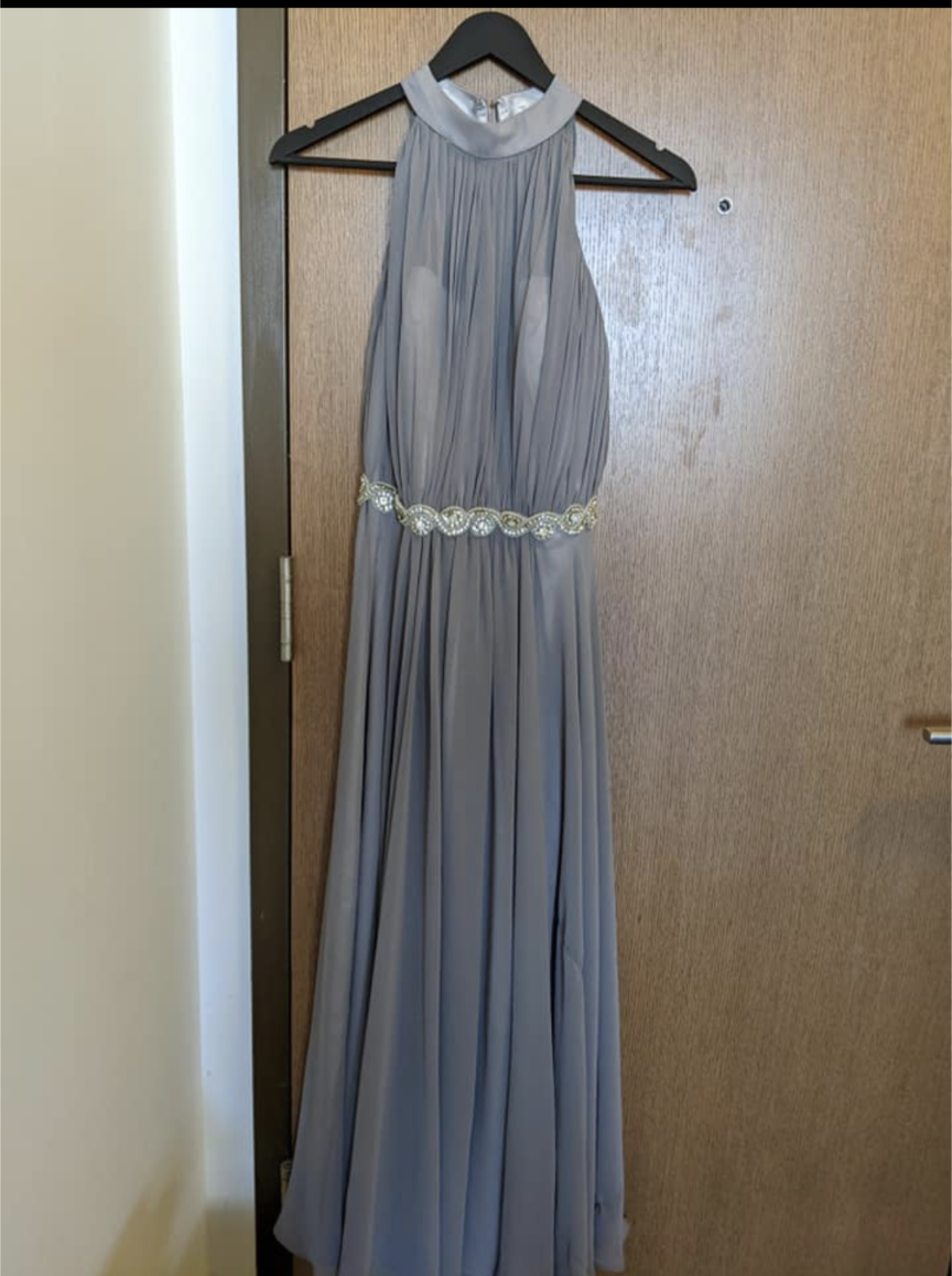 Grey Bridesmaid Dress