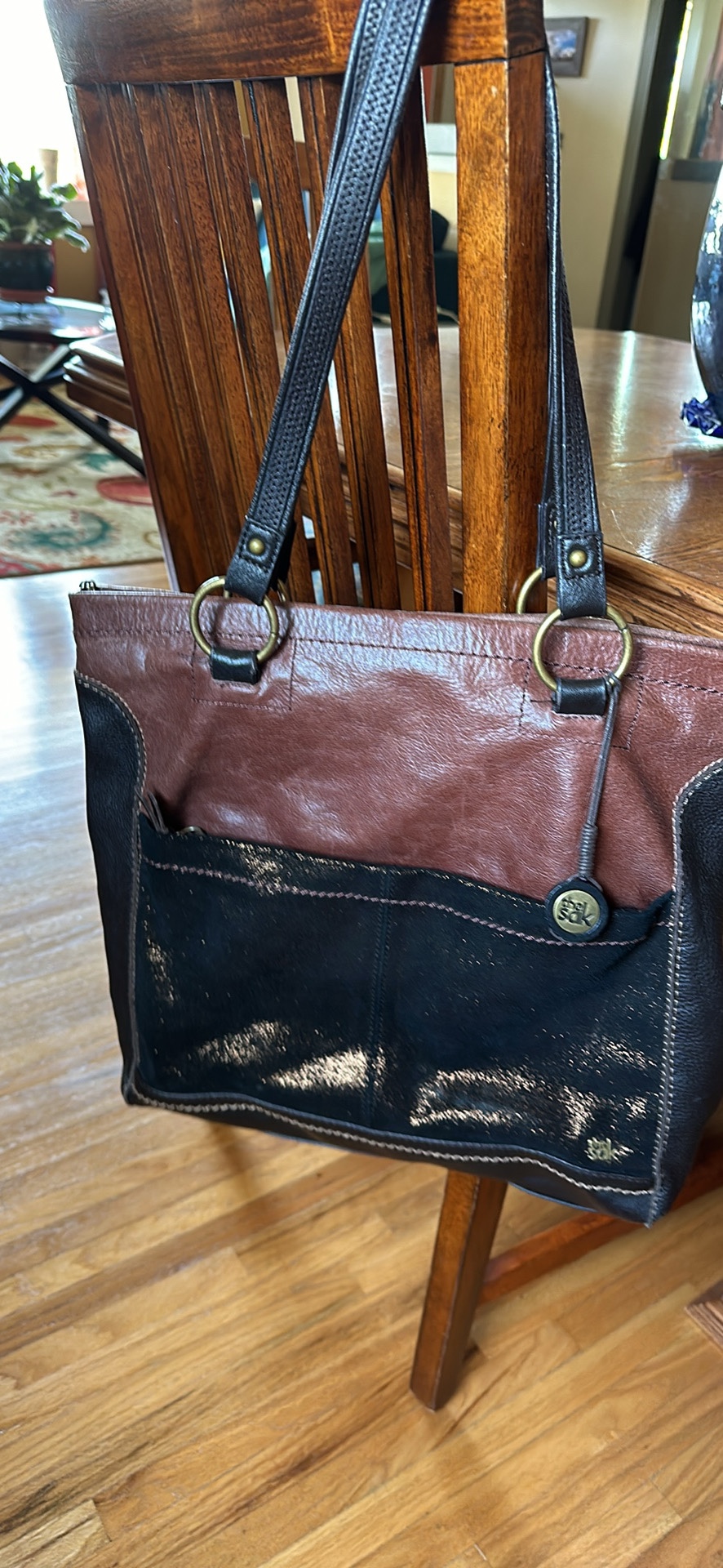The Sak Leather Tote Bag thumbnail