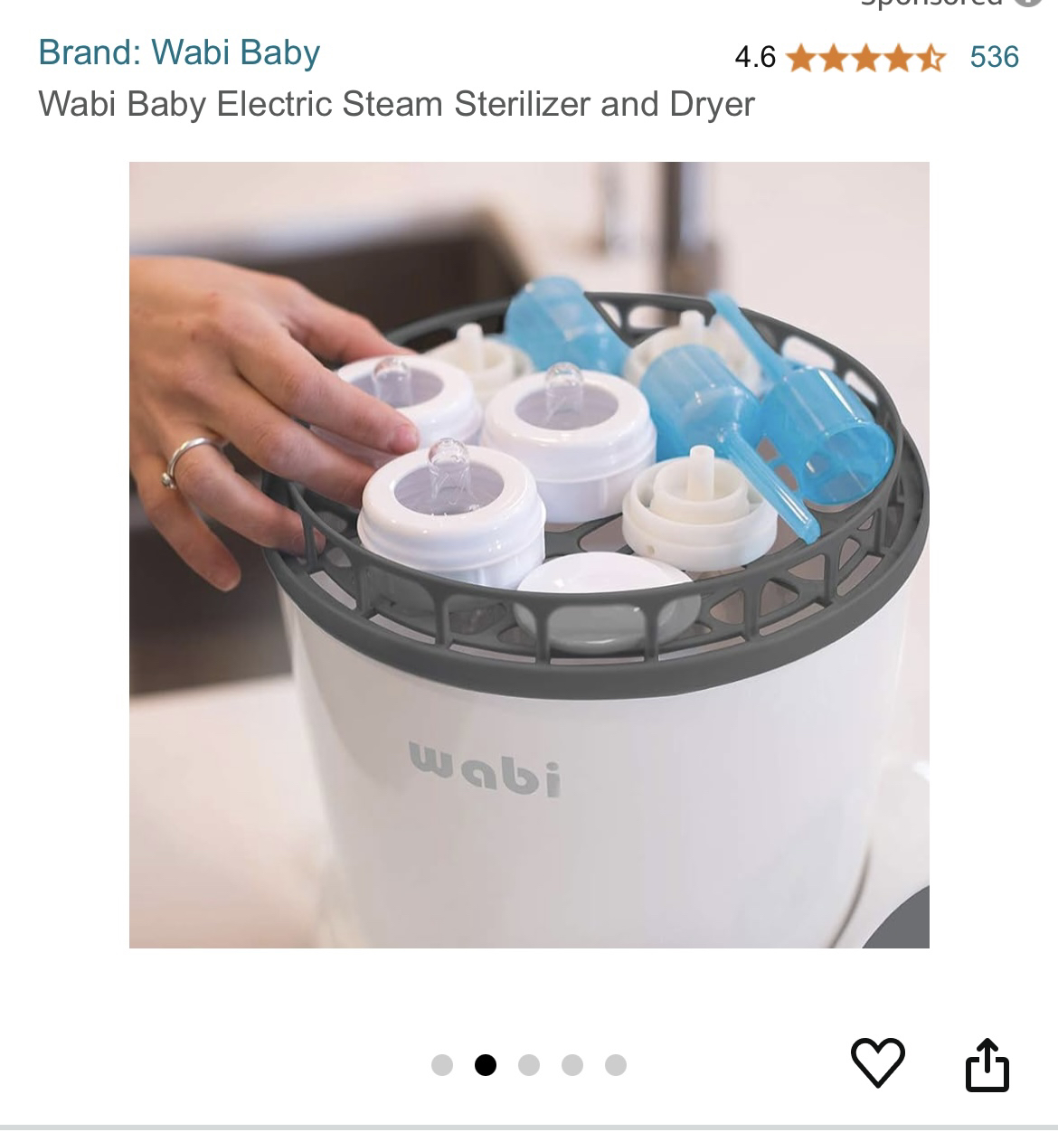 Wabi baby bottle steamer - photo 3
