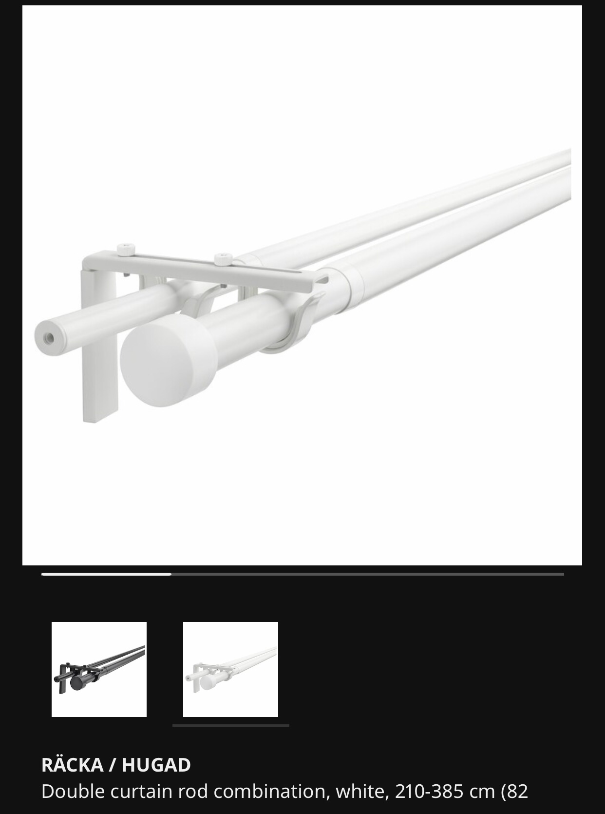 Ikea blackout curtain set - photo 5