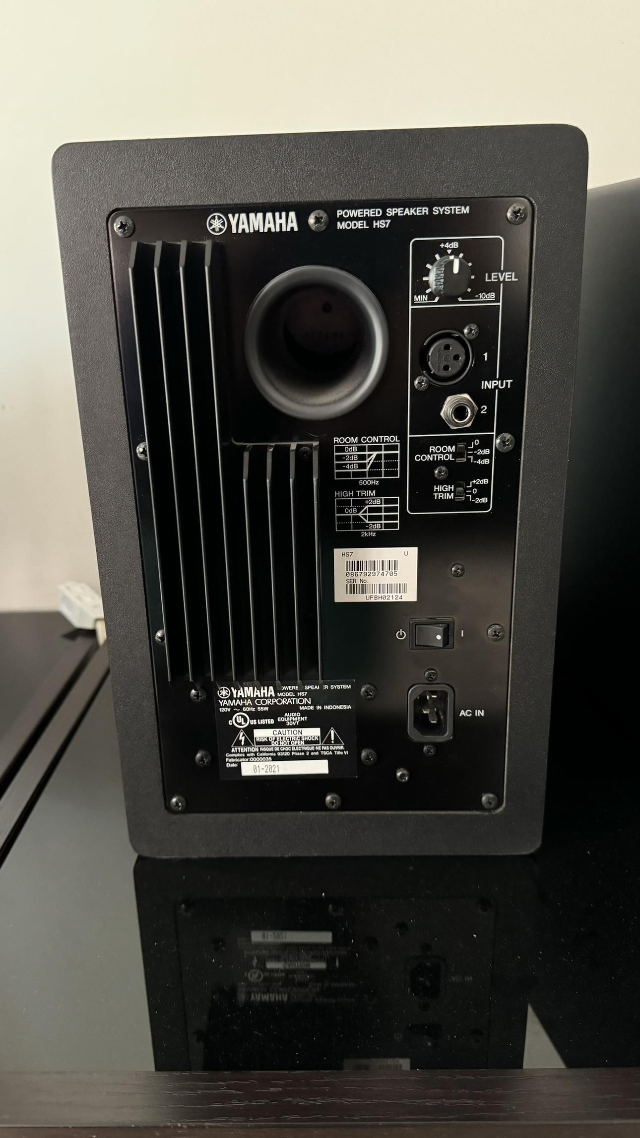 Yamaha HS7 Studio Monitors (Pair) - photo 3