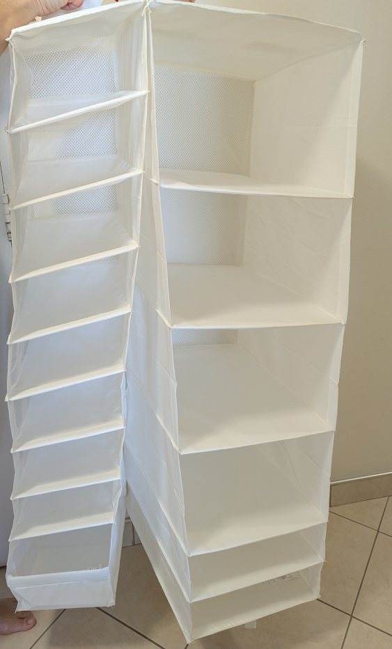 6 + 2 BUNDLE IKEA WHITE ORGANIZERS thumbnail