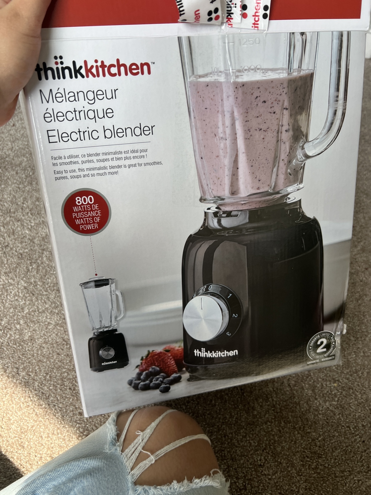 Think kitchen blender