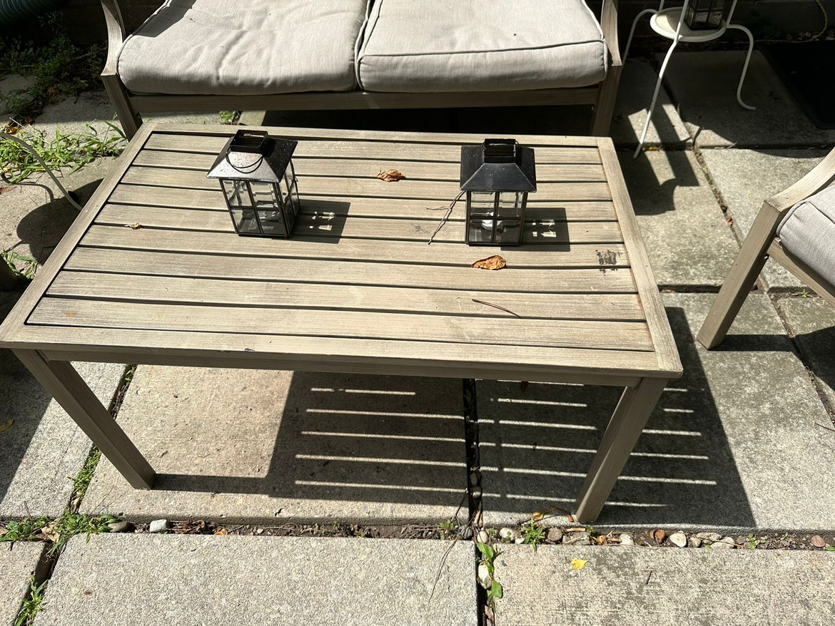 Outdoor metal patio set - photo 5