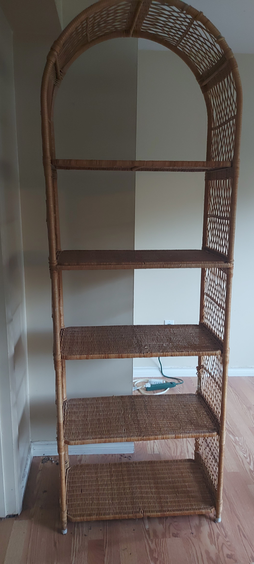 Wicker Shelf.