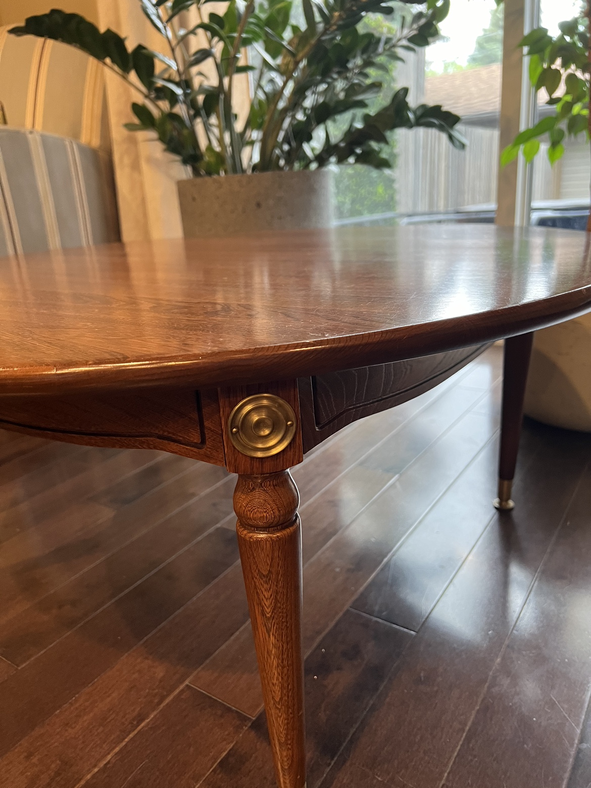 Mid Century Round Coffee Table - photo 2