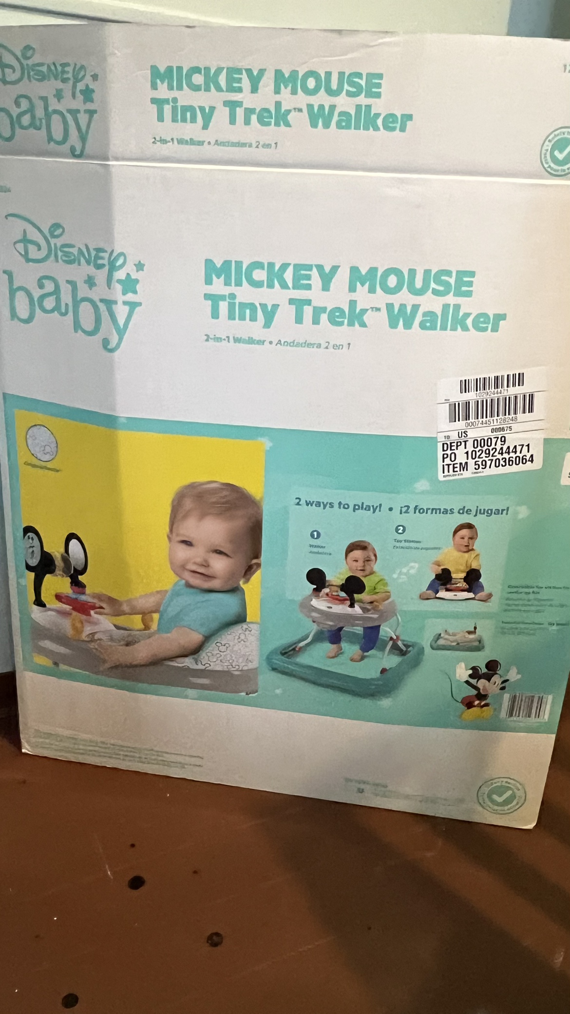 Tiny trek walker