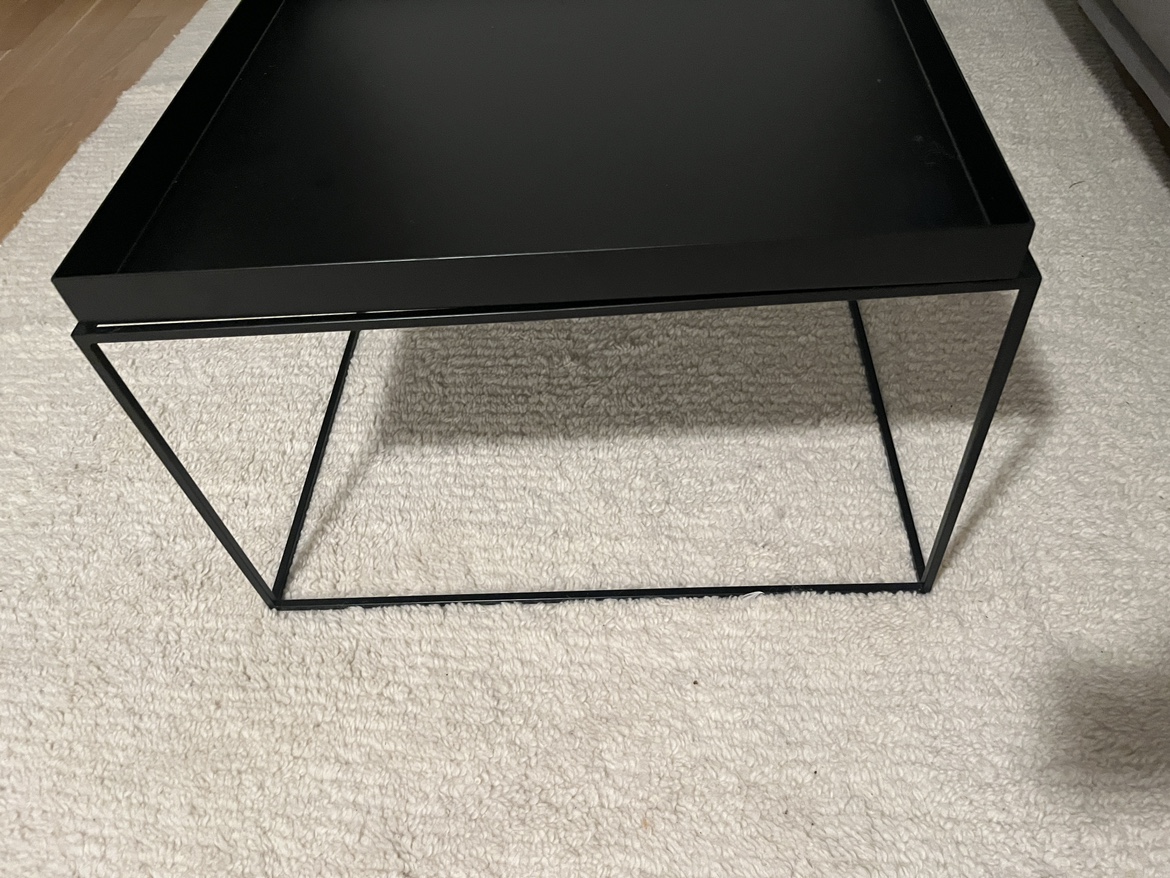 Black Tray Coffee Table - photo 3