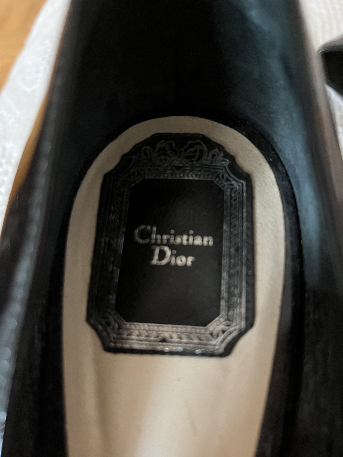 Christian Dior Black Leather Heels - photo 3