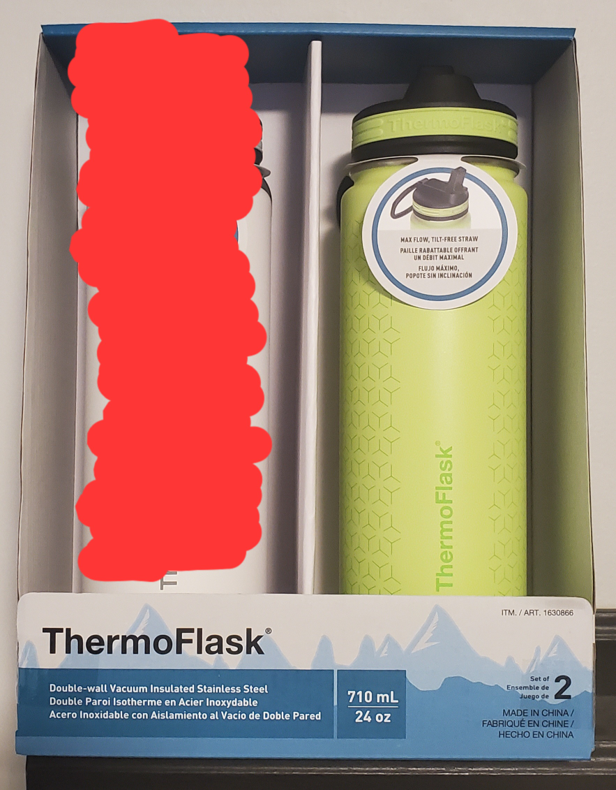 Neon Green Thermoflask Bottle thumbnail