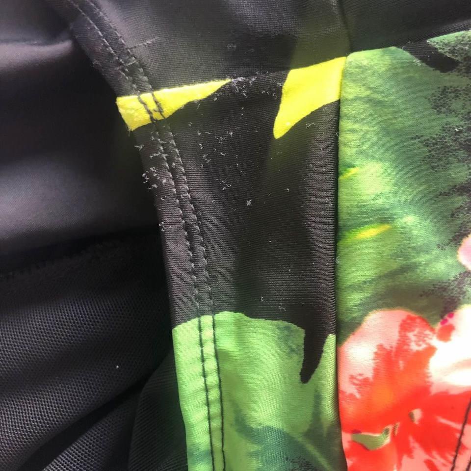 Bright Floral Flattering Ruched One Piece Swimsuit image indicator(3)