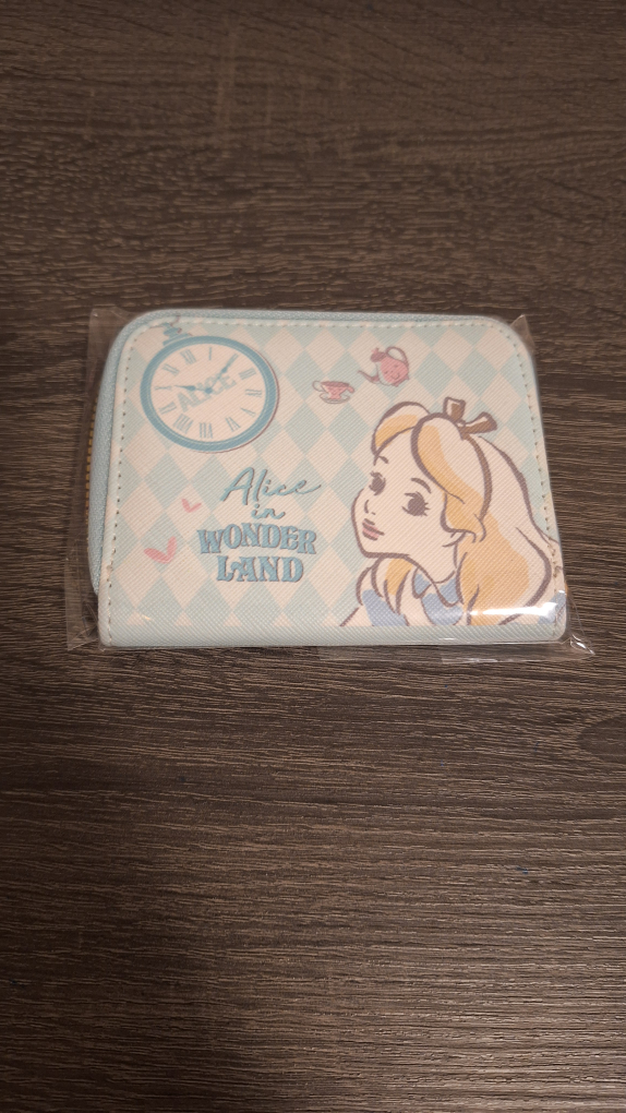 Alice in Wonderland Zip Around Wallet thumbnail