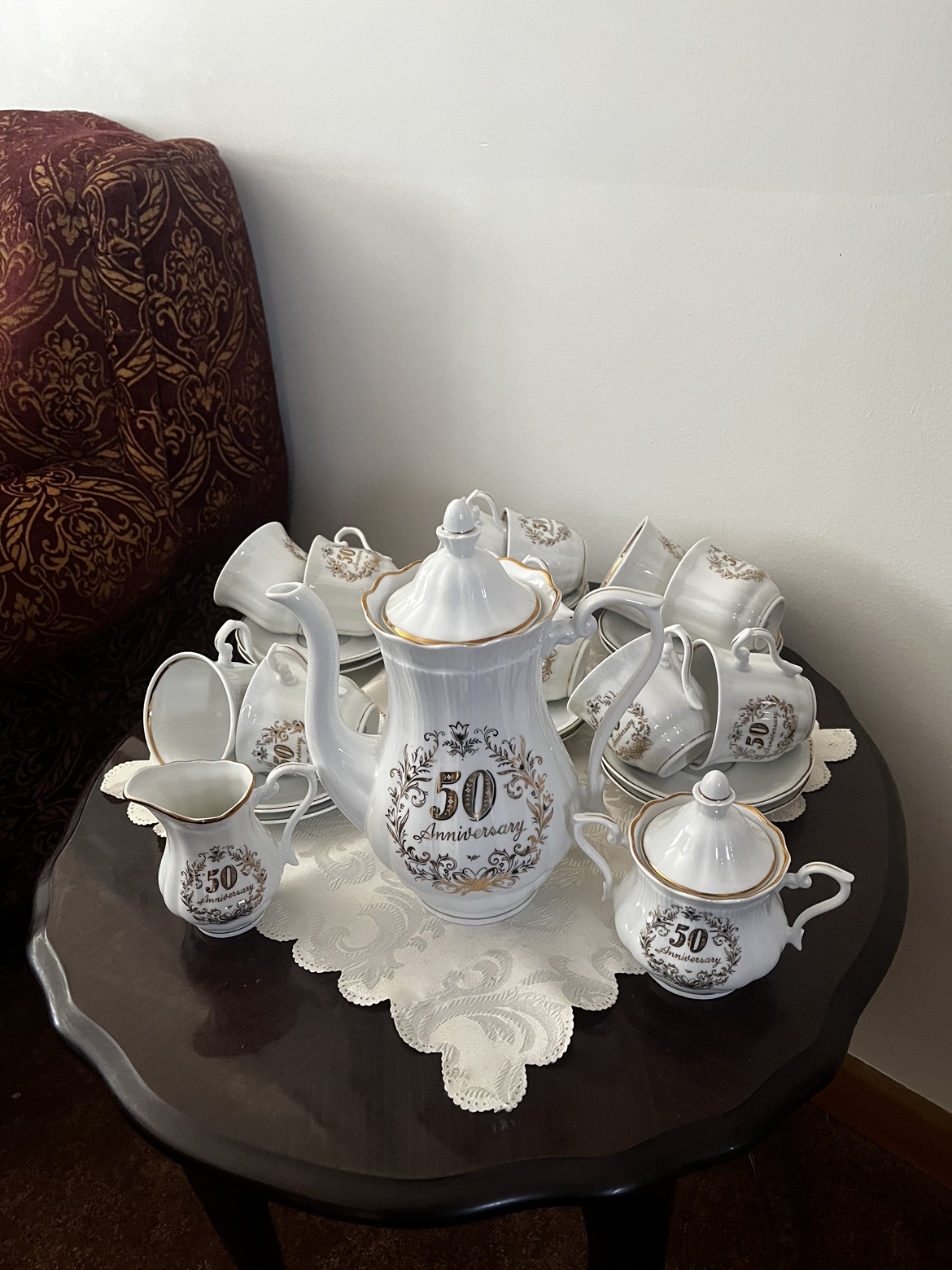 50th Anniversary Tea Set