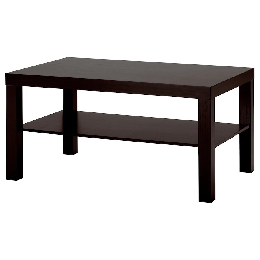 IKEA Coffee Table in Black/Brown thumbnail