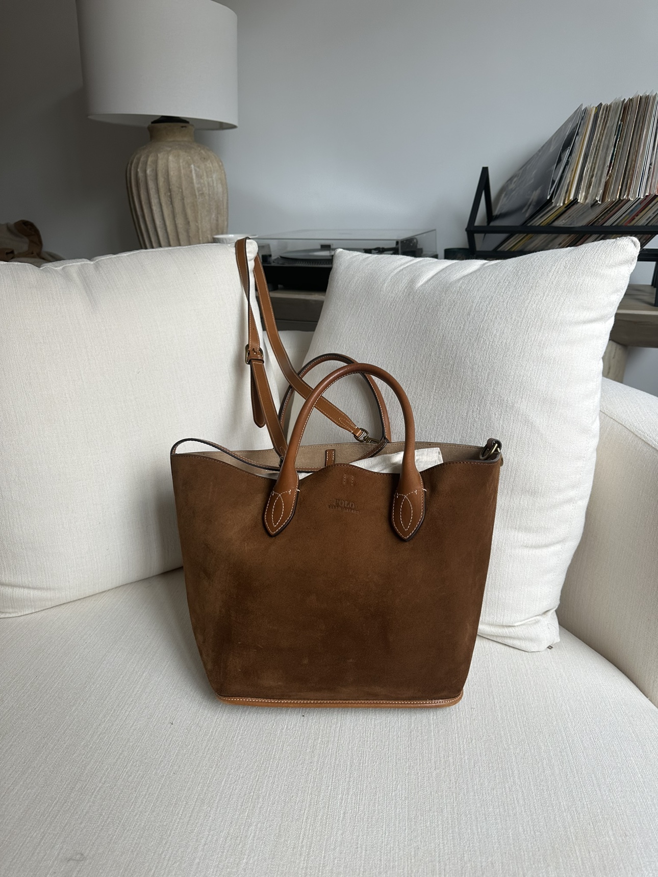 Polo by Ralph Lauren Leather Handbag image indicator(2)