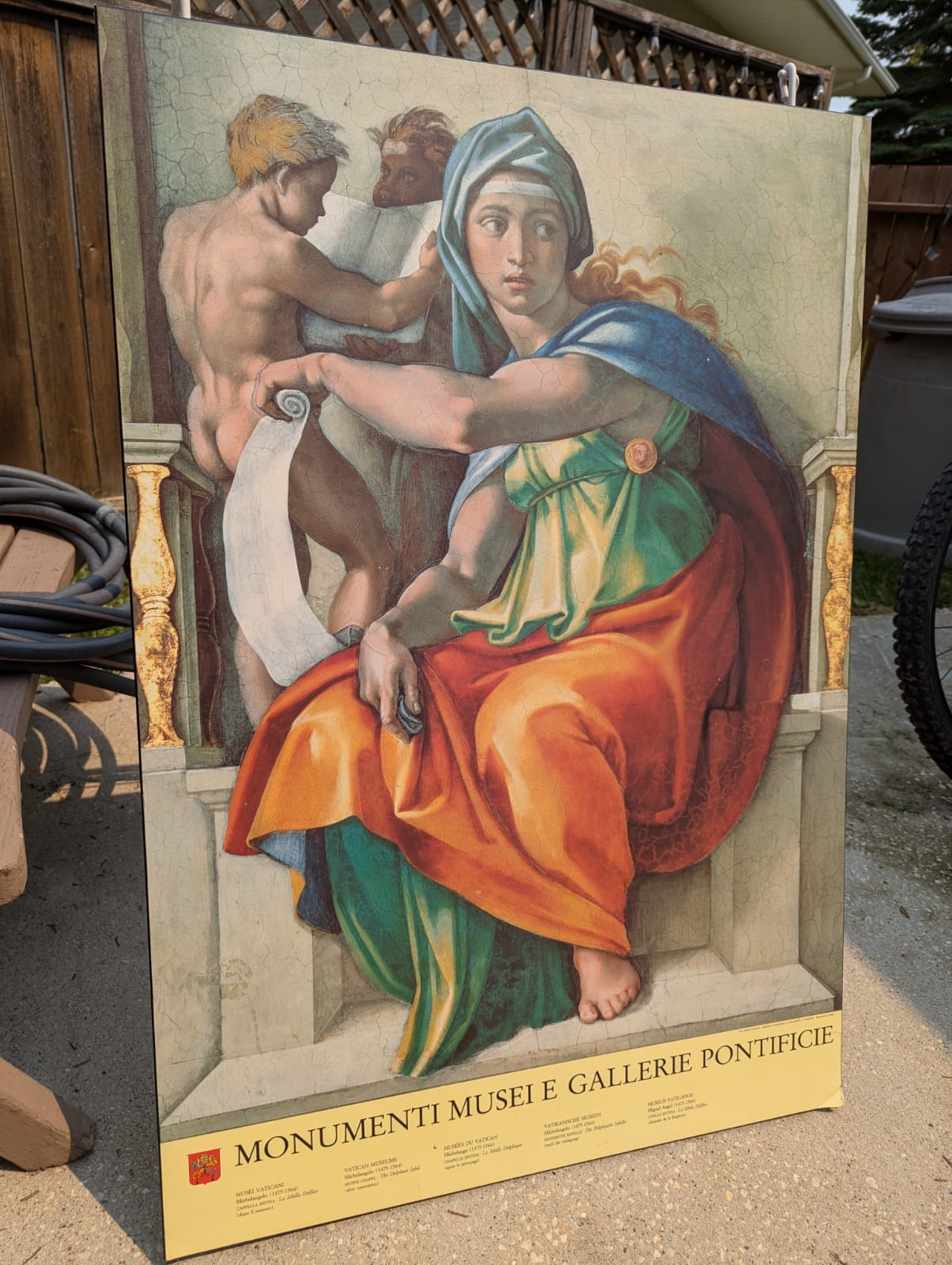 Michael Angelo Vatican Painting