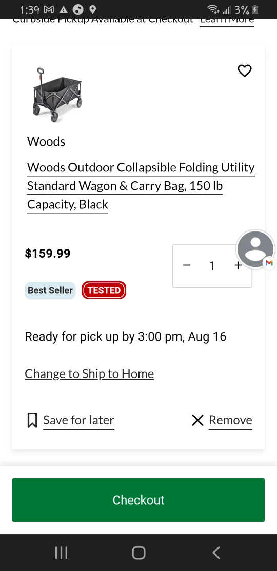 Outdoor Collapsible Folding Utility Wagon