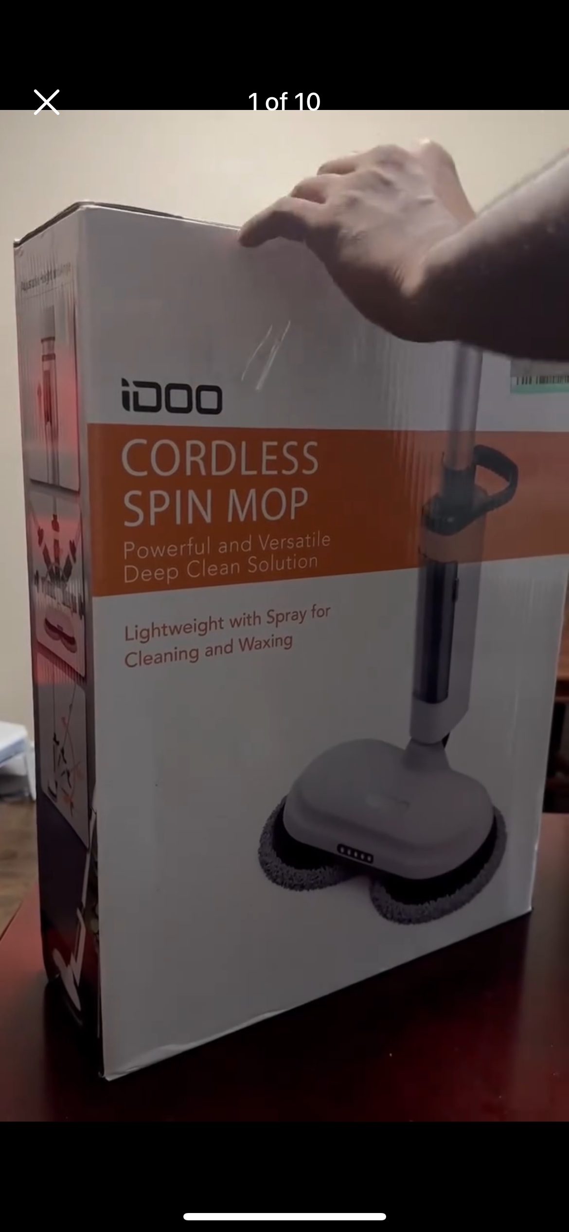 Cordless Spin Mop worth $220 - photo 5