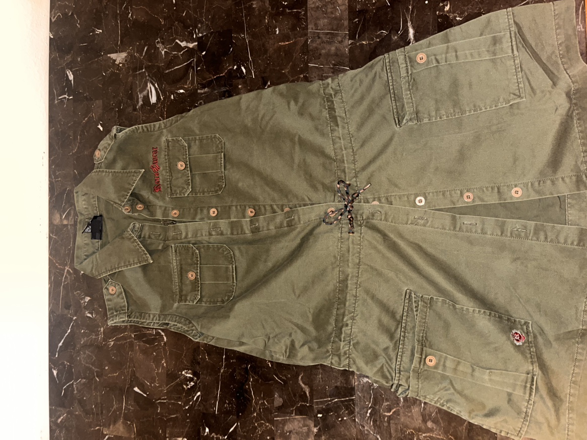 Rocawear Green Camo button up Dress/Romper - photo 4