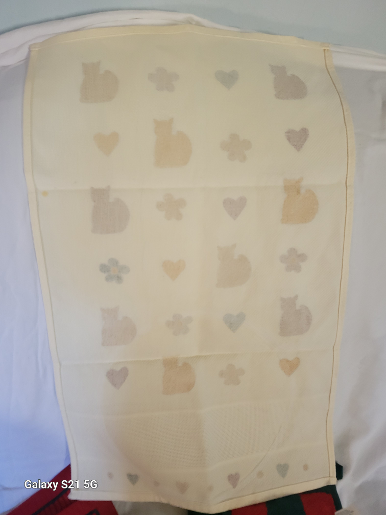 Cute Vintage Cat T Towel. - photo 4