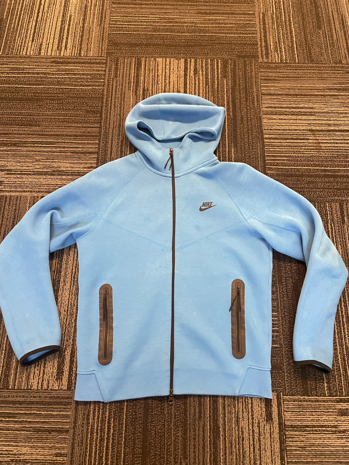 Royal Blue Nike Tech Tracksuit