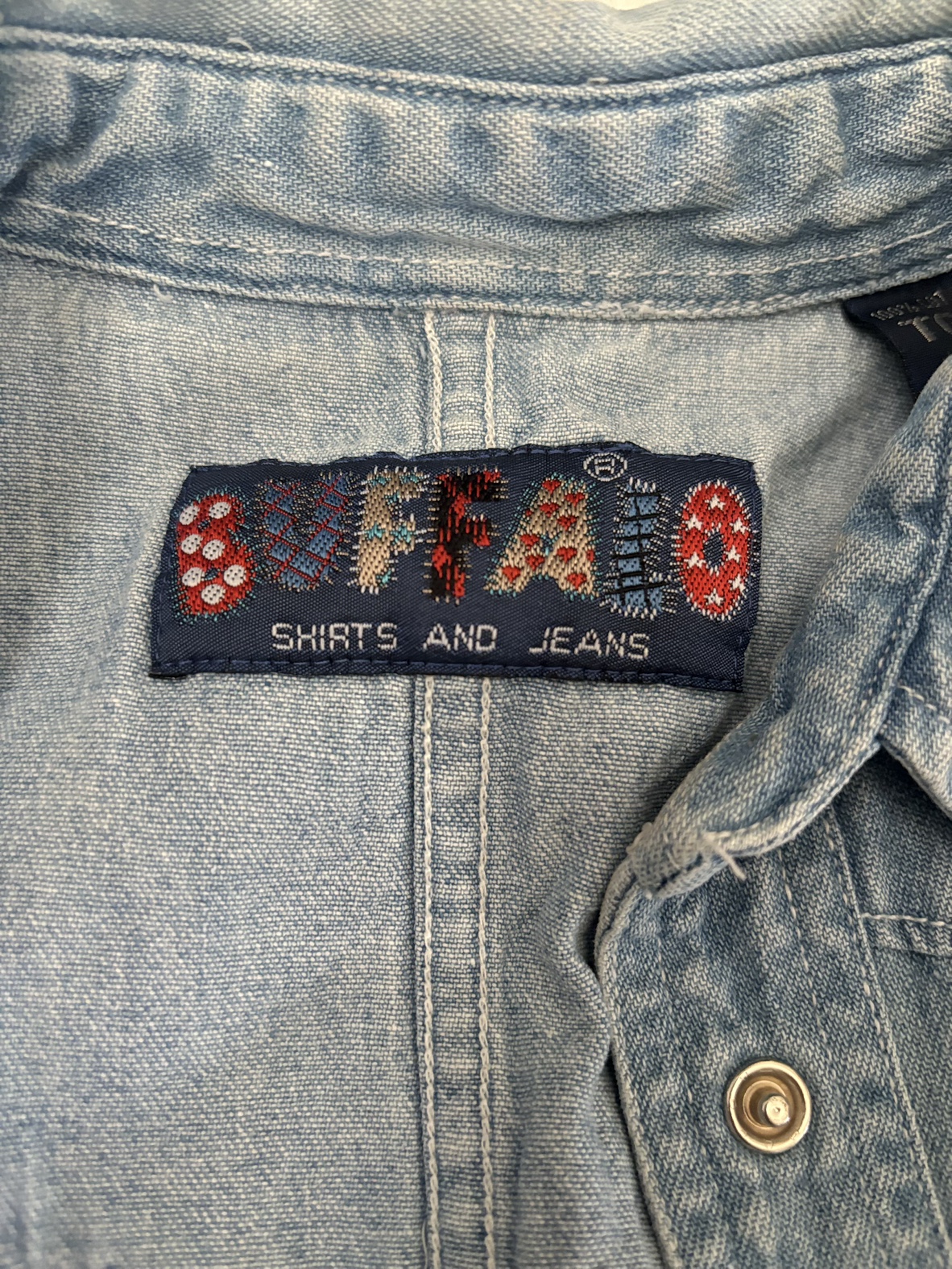 Vintage Buffalo Denim Shirt - photo 3