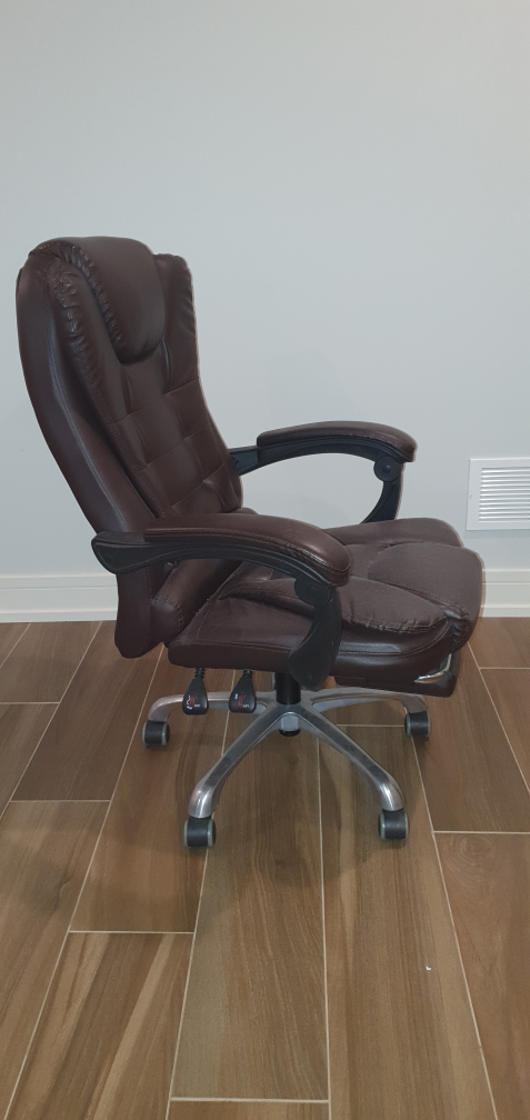 Ergonomic USB Heated Massage Chair with Recline footrest - photo 2