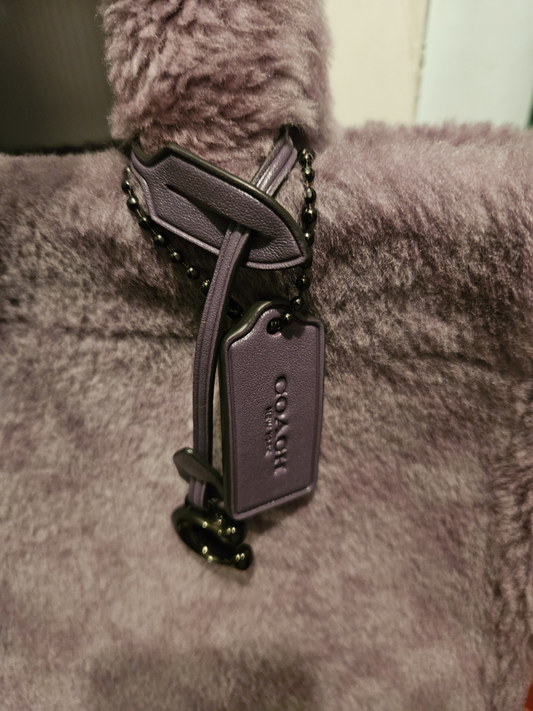 Coach Purple Tote Bag - photo 2