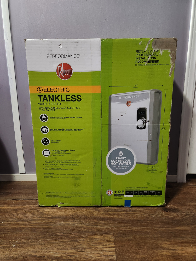 Rheem Electric Tankless Water Heater