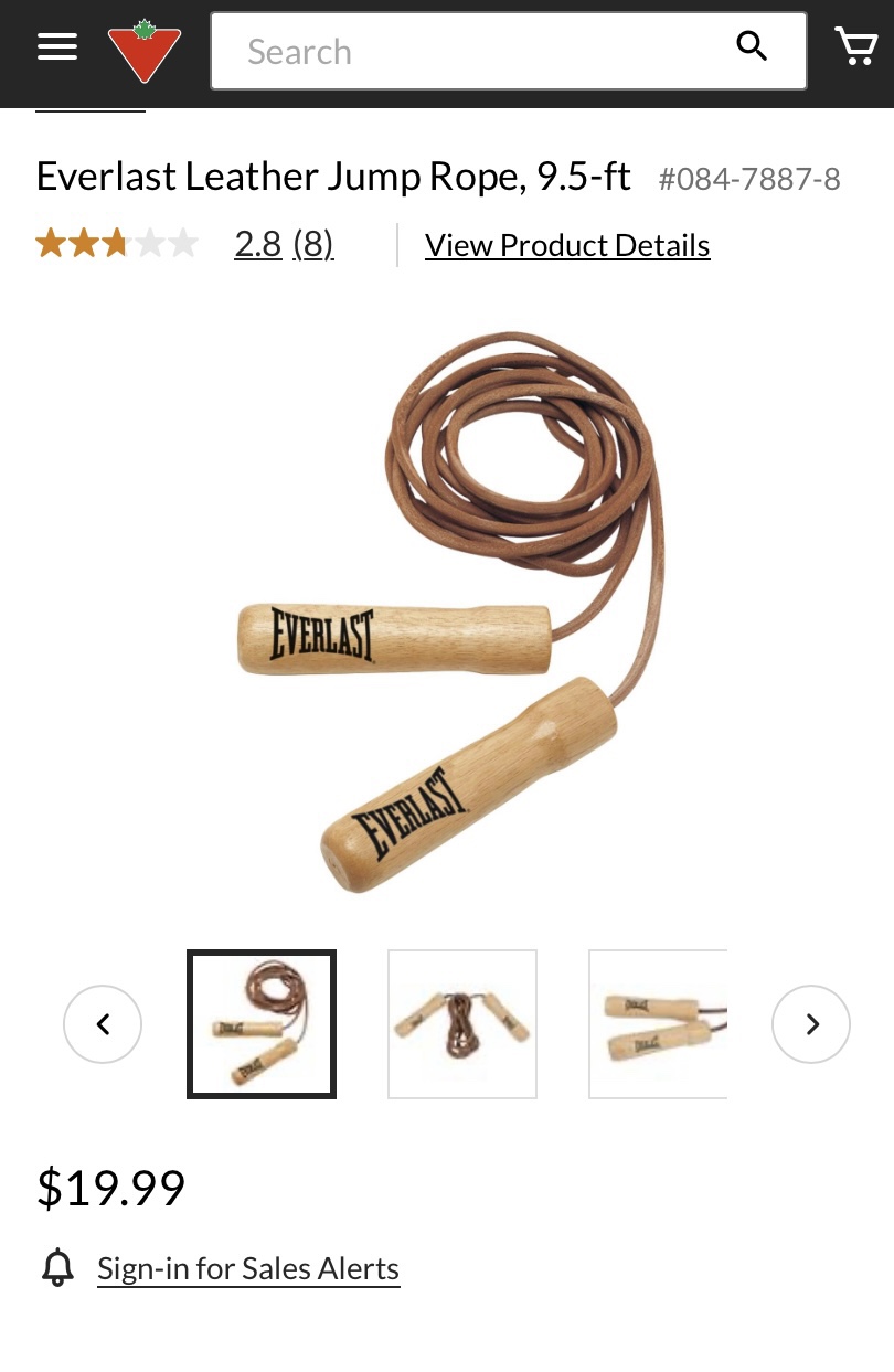 Everlast Leather Jump Rope image indicator(2)