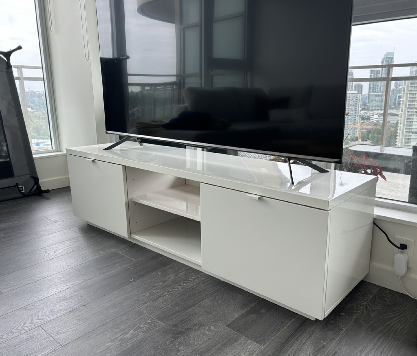 White TV Stand