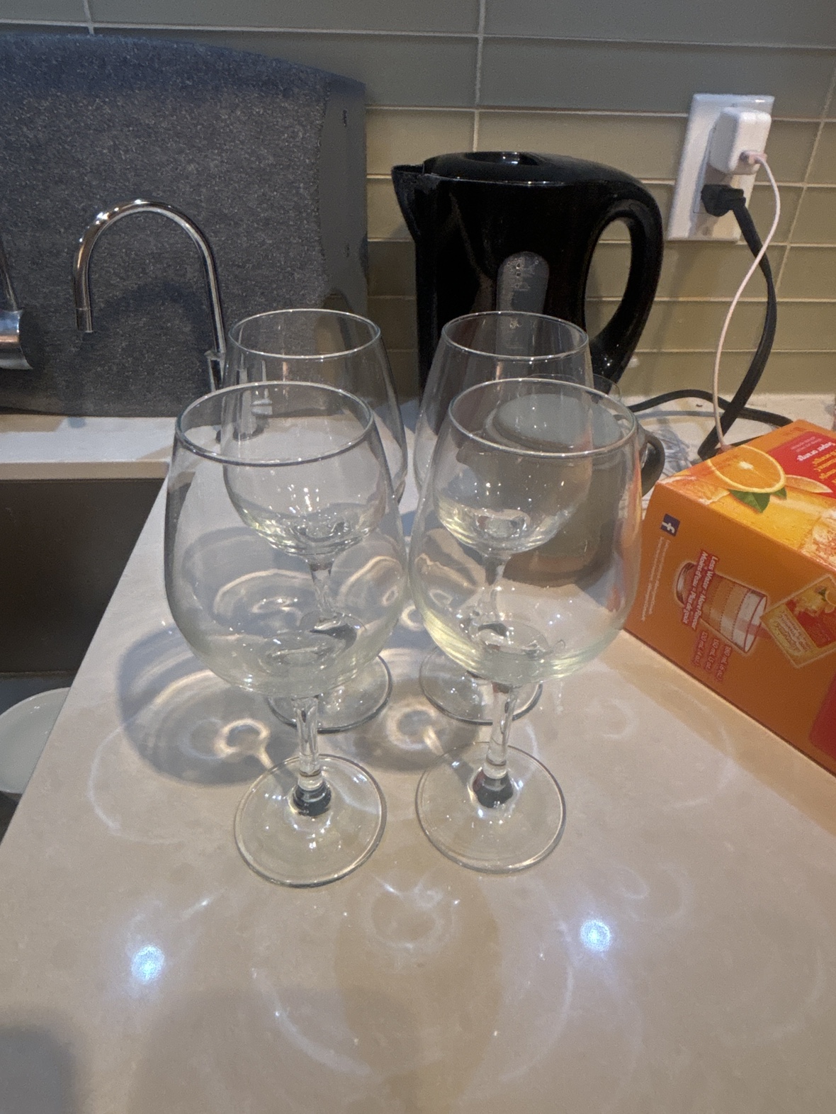 Set of 4 Wine Glasses