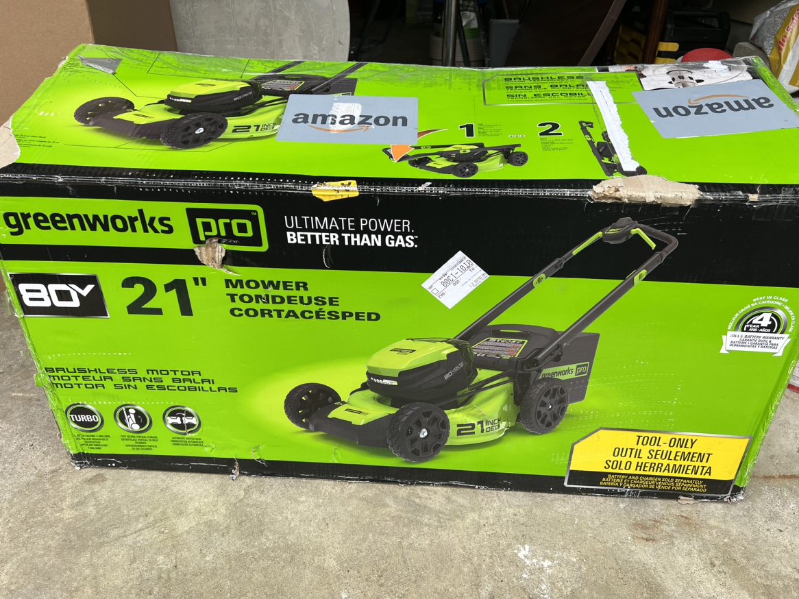 Greenworks Pro 80V 21" Cordless Lawn Mower thumbnail