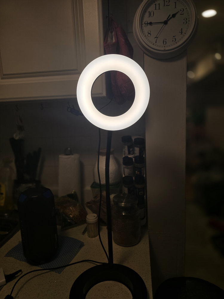 Ring light with phone holder, LANESPELARE from IKEA image indicator(5)