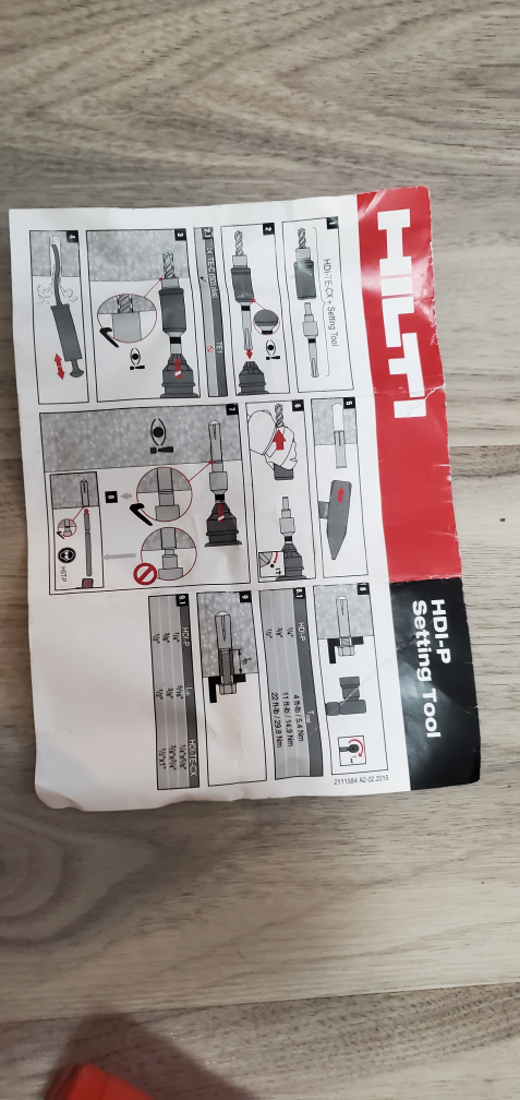 Hilti Setting Tool Bits both for 180. - photo 2