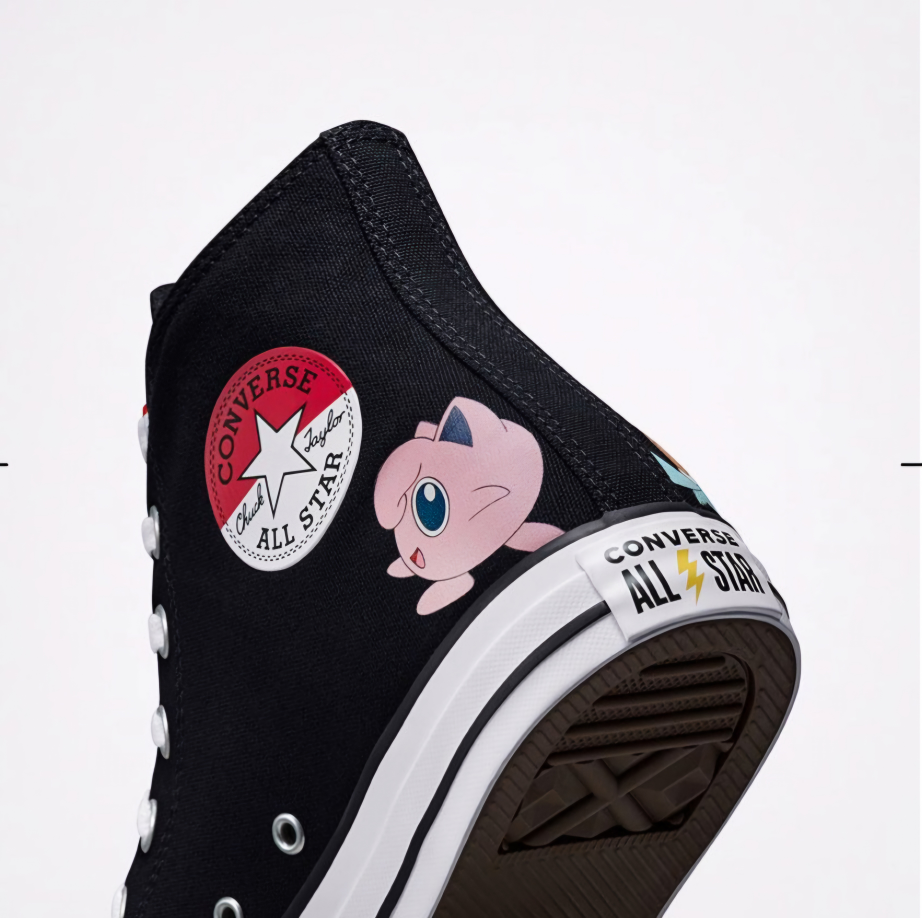Converse x Pokémon Chuck Taylor All Star High Tops Youth Size 3 image indicator(5)