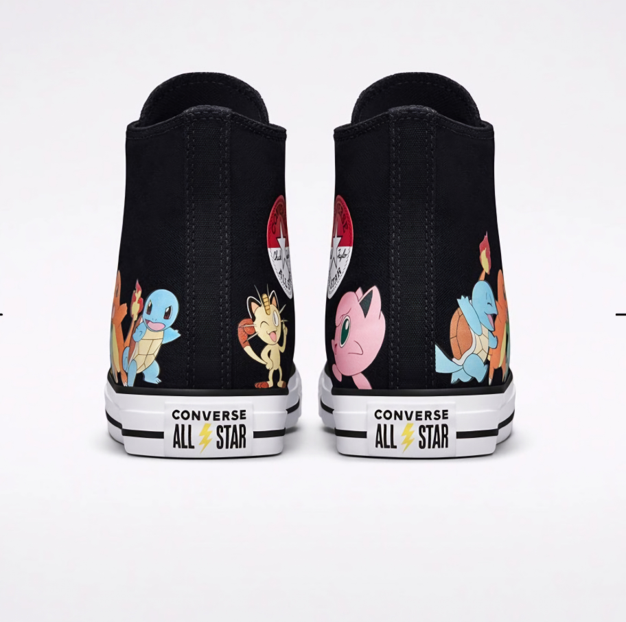 Converse x Pokémon Chuck Taylor All Star High Tops Youth Size 3 image indicator(6)