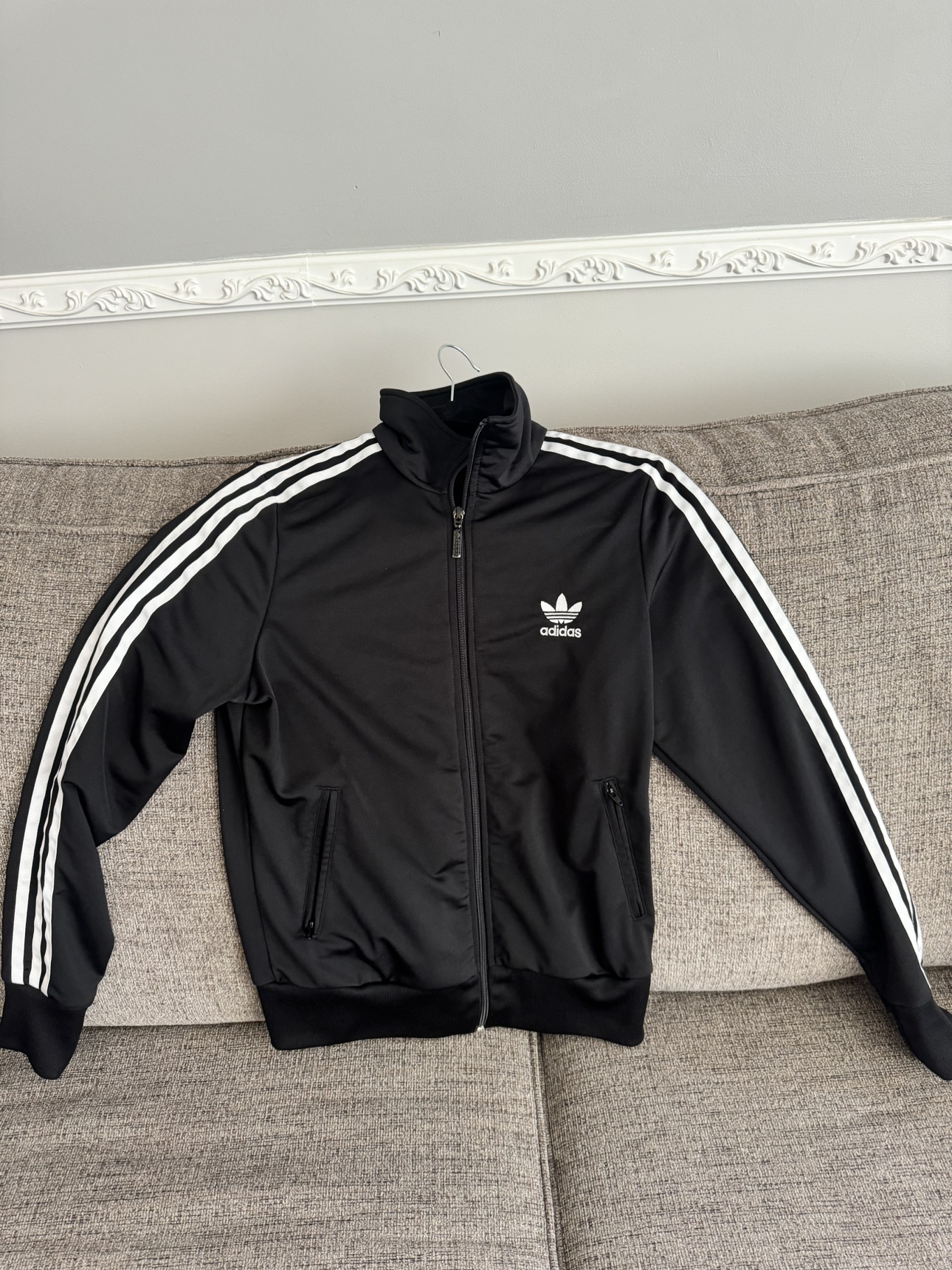 Adidas 3 stripes track jacket thumbnail