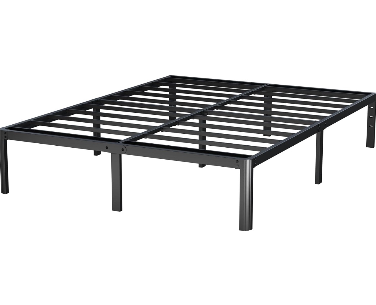 14 Inch Queen Bed Frame with Rounded Corner Legs - photo 2