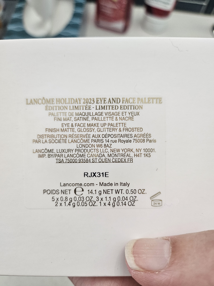 Lancome 2023 Holiday edition eye and face palette - photo 3